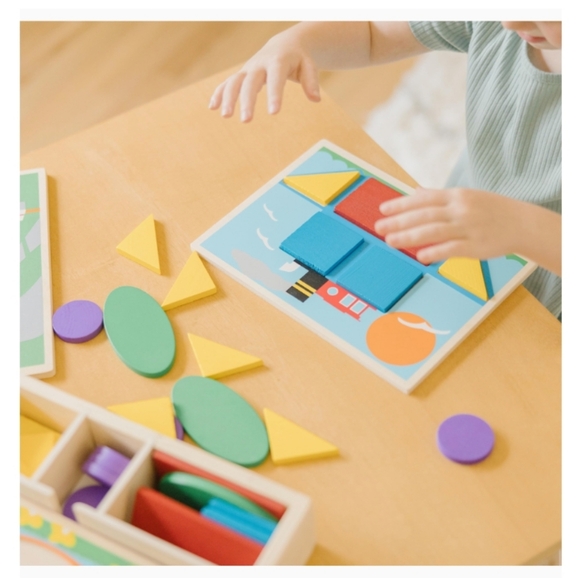 Box#4 🔥 5 For $35 🔥 Colorful Wooden Puzzle Set for Kids - Picture 2 of 9